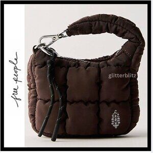 Free People Quilted Micro Pouch